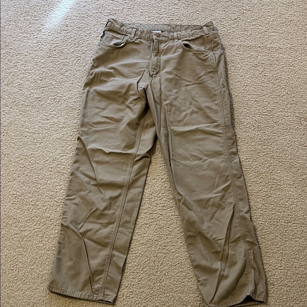 Carhartt Men's FR Khaki Chinos